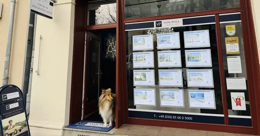 Ansicht des VON POLL IMMOBILIEN Shops in Berlin Treptow Köpenick
