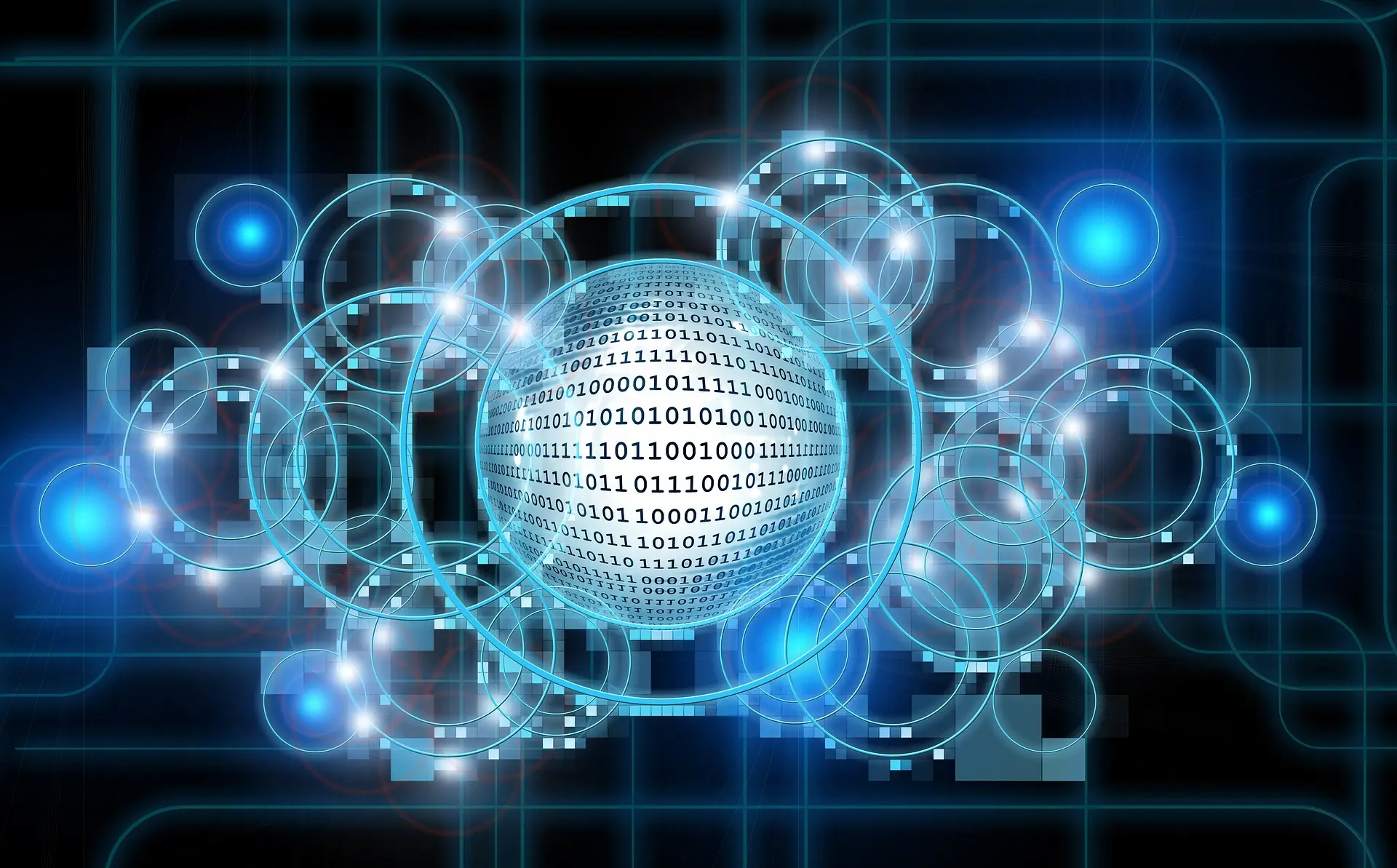 Smart Building Steuerungszentrale mit digitalen Gebäudemanagementsystemen auf einem Tablet