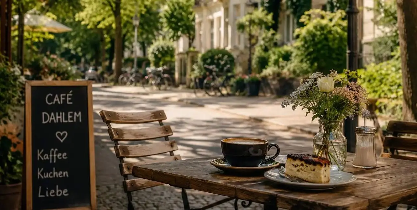 Cafe in Berlin Dahlem