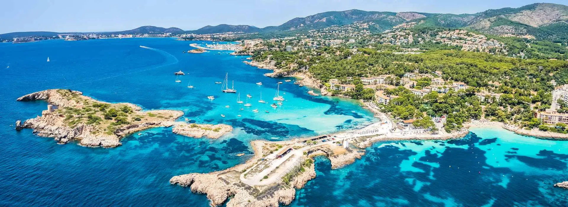 View of Mallorca from above
