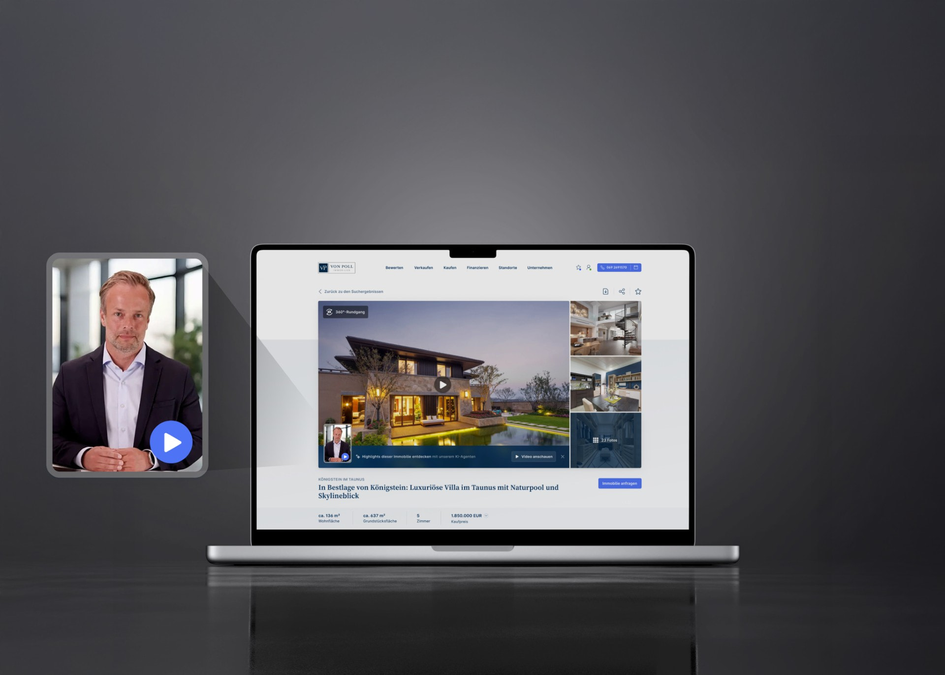 KI Avatar im Exposé