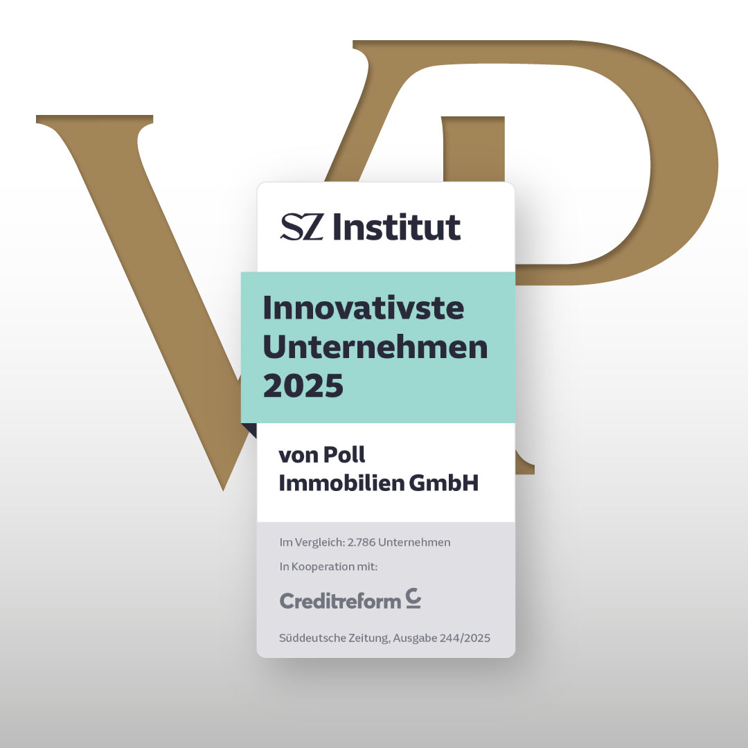 VON POLL IMMOBILIEN als einziger Immobilienmakler unter den innovativsten Unternehmen 2025
