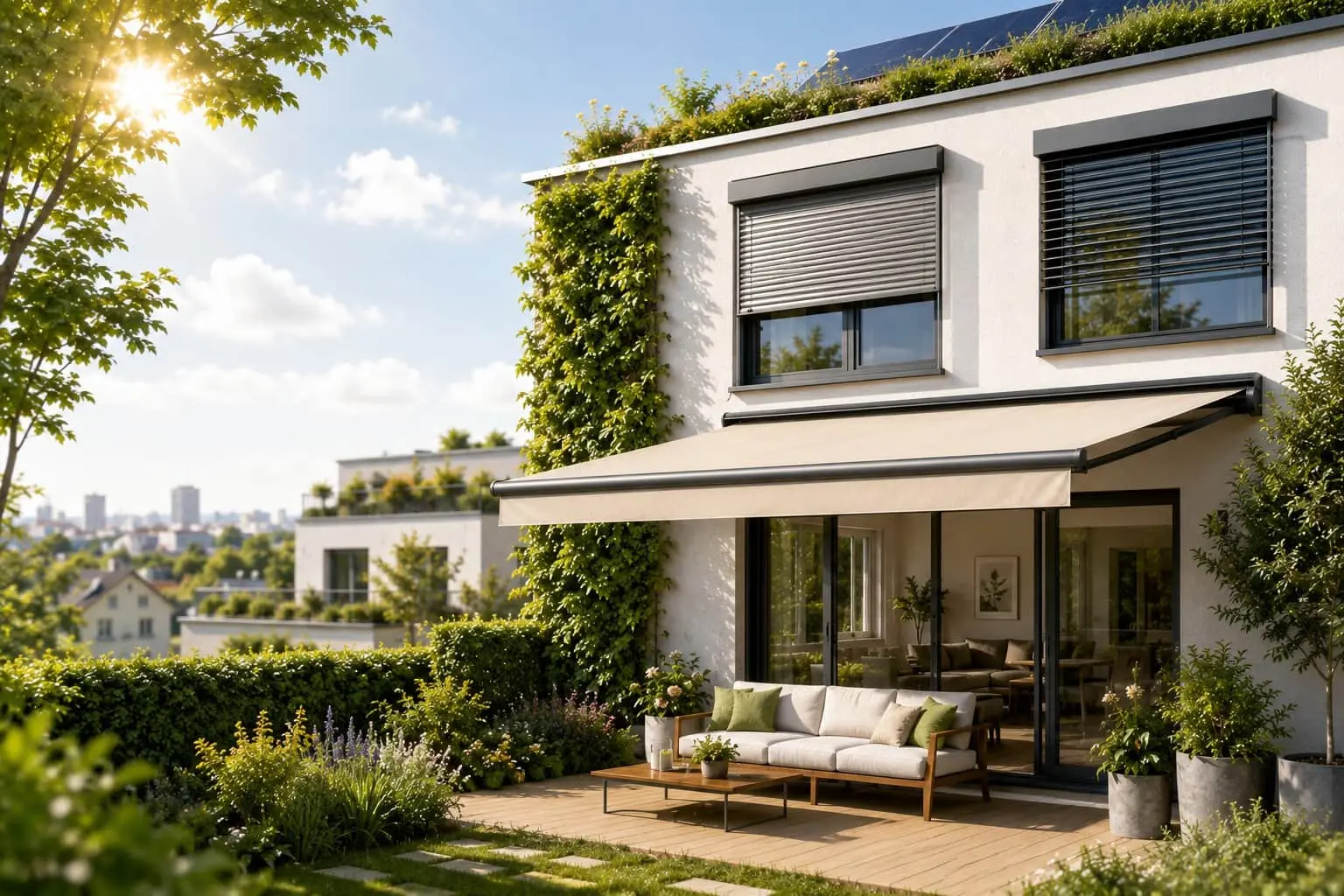 Villa mit Garten