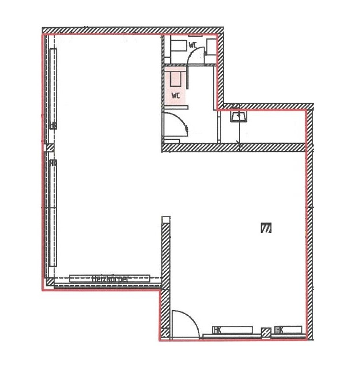 Aktueller Grundriss