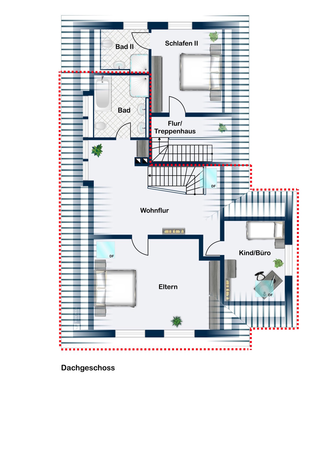 Haupthaus Dachgeschoss