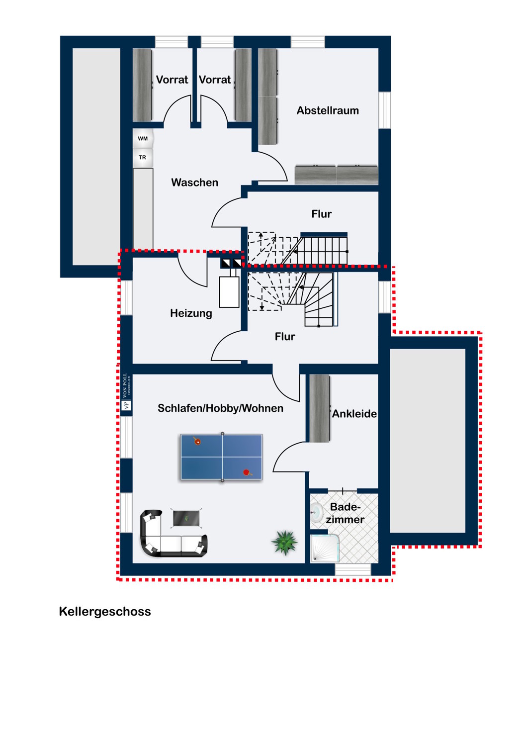 Haupthaus Kellergeschoss