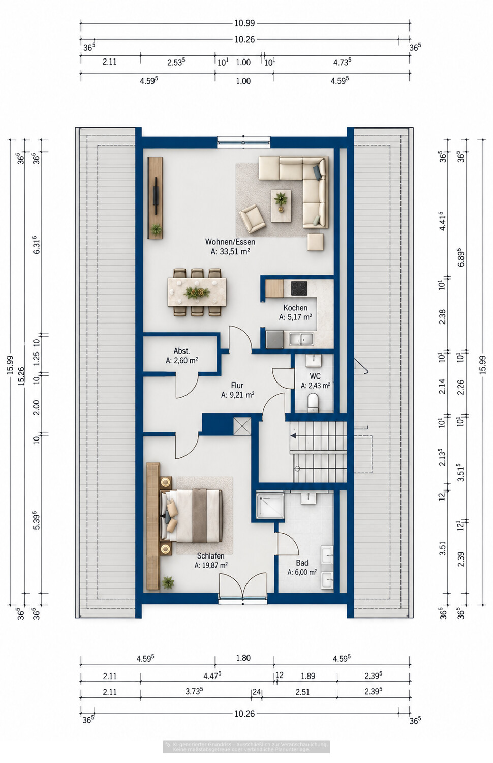 Wohnungsgrundriss