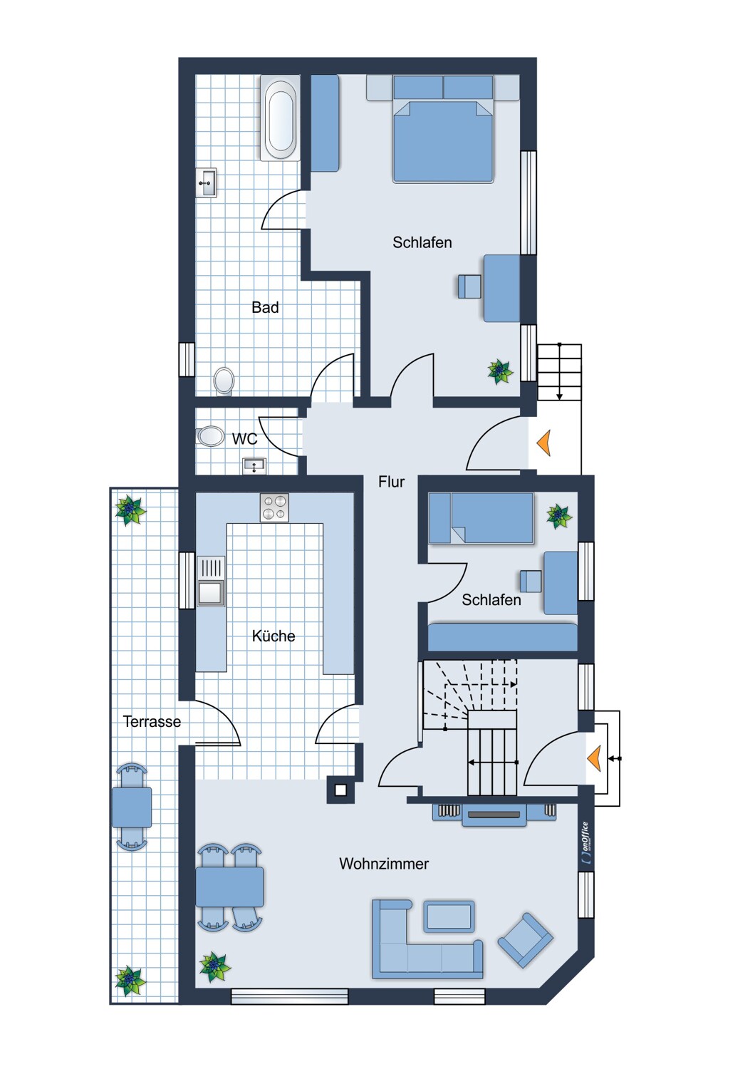 Grundriss Erdgeschoss