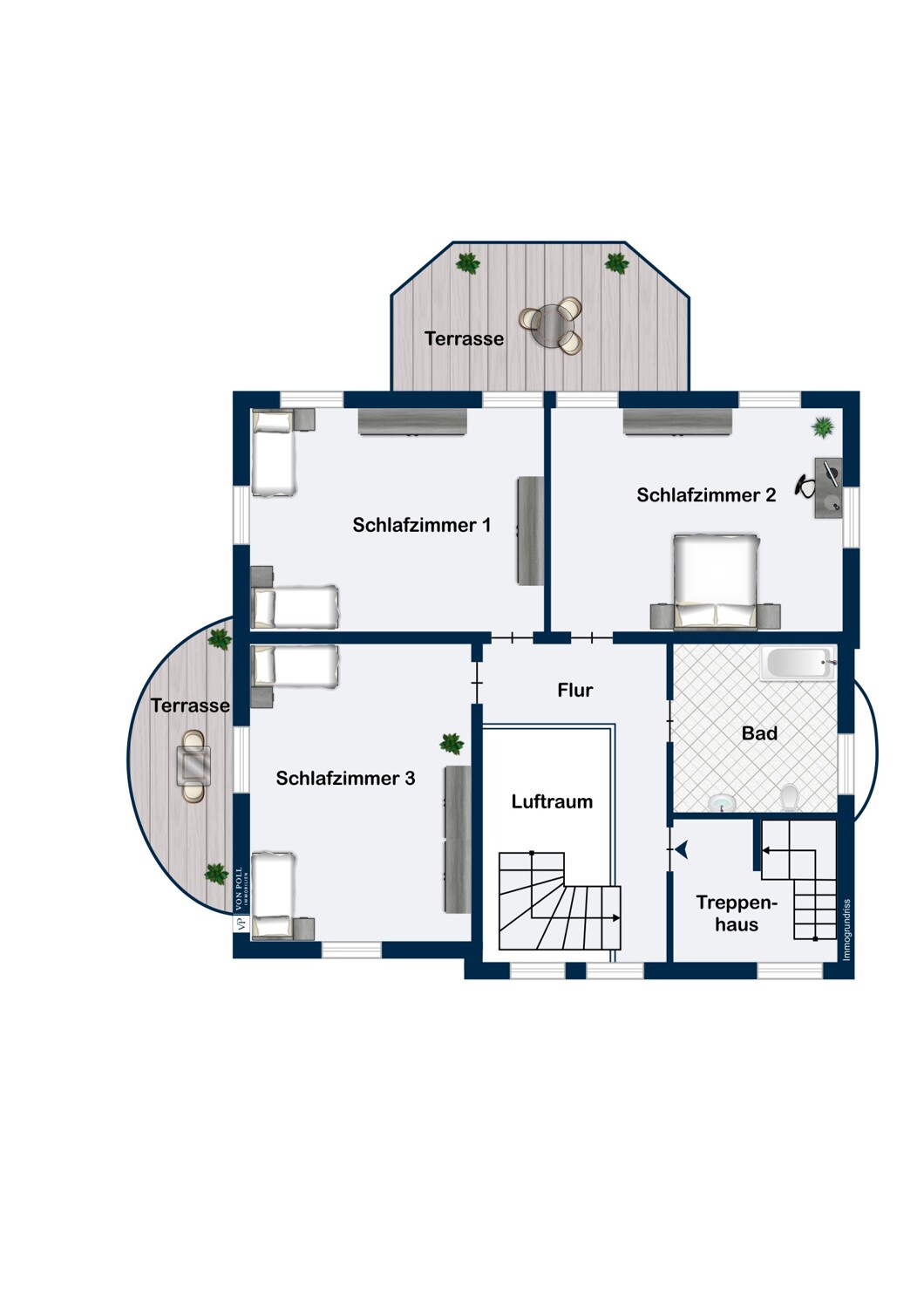 Grundriss Obergeschoss