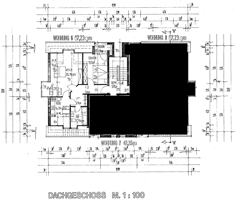 Sanierte 2-Zimmer Wohnung in zentrumsnaher Lage!