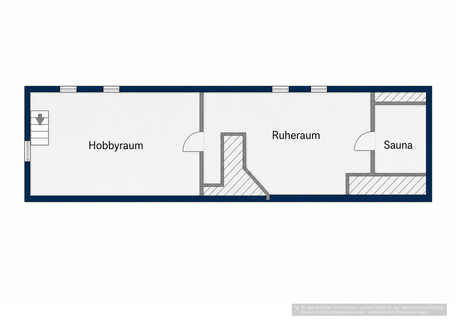Grundriss Spitzboden
