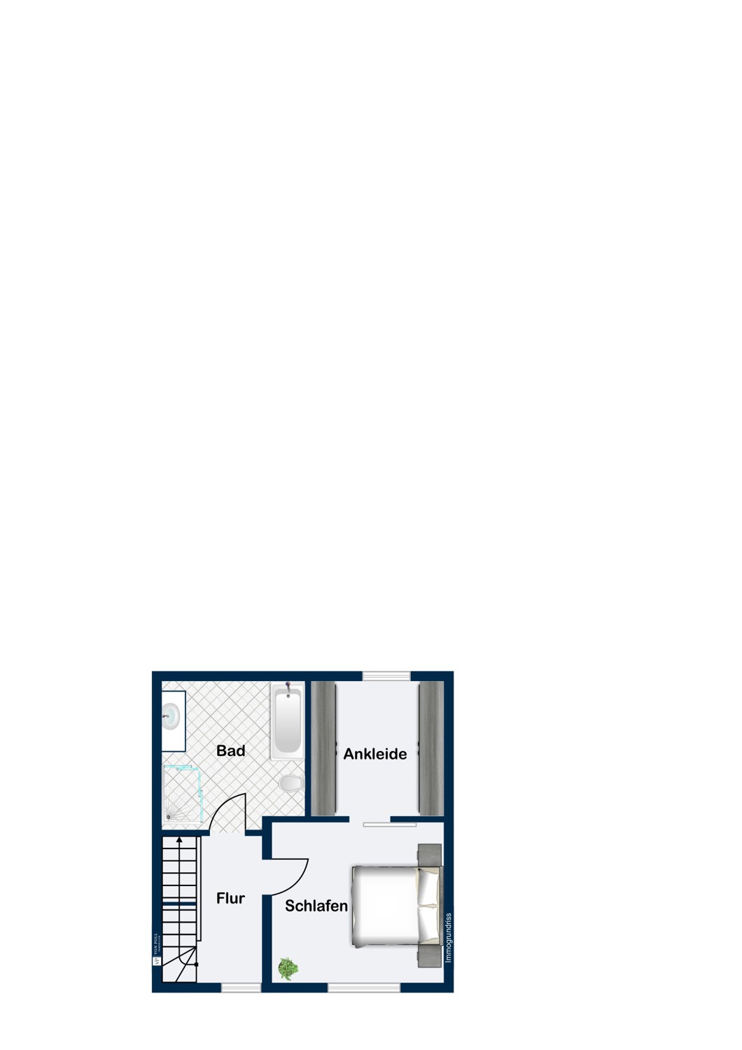 Grundriss Obergeschoß