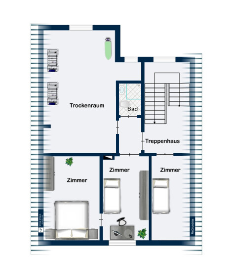 Grundriss Dachgeschoss