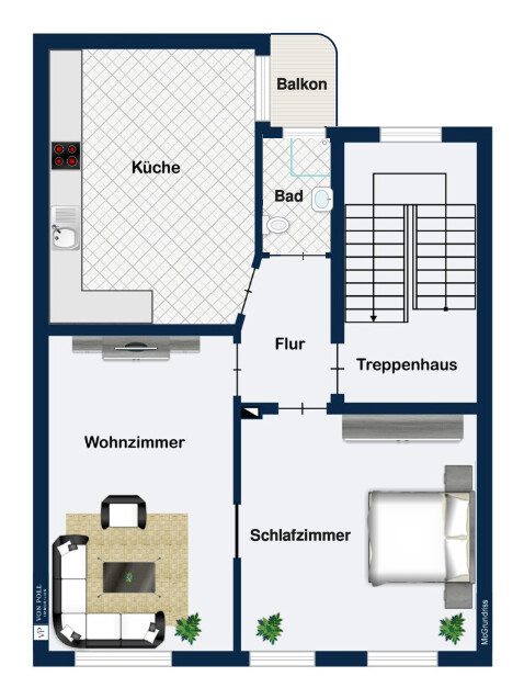 Grundriss 2. Obergeschoss