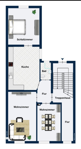 Grundriss Erdgeschoss