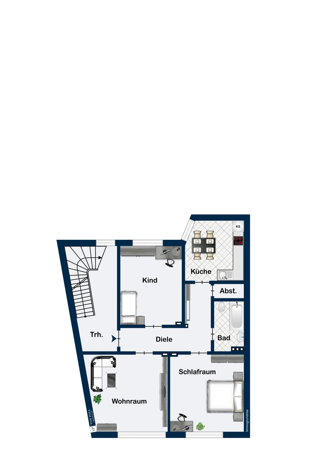 Grundriss Obergeschoss