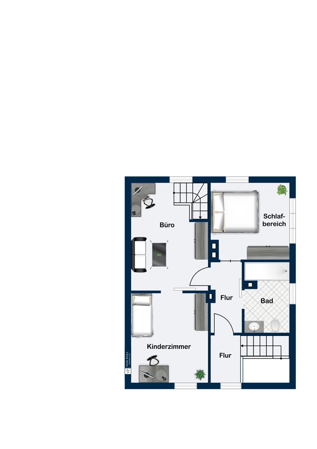 Grundriss Obergeschoss