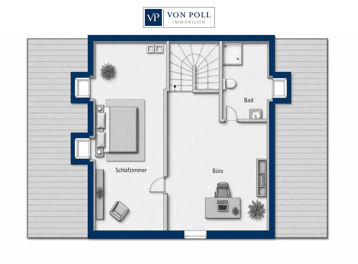 Grundriss Dachgeschoß
