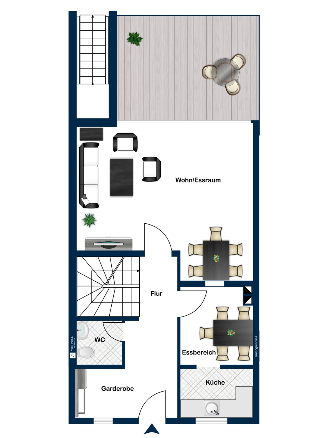 Grundriss Erdgeschoss