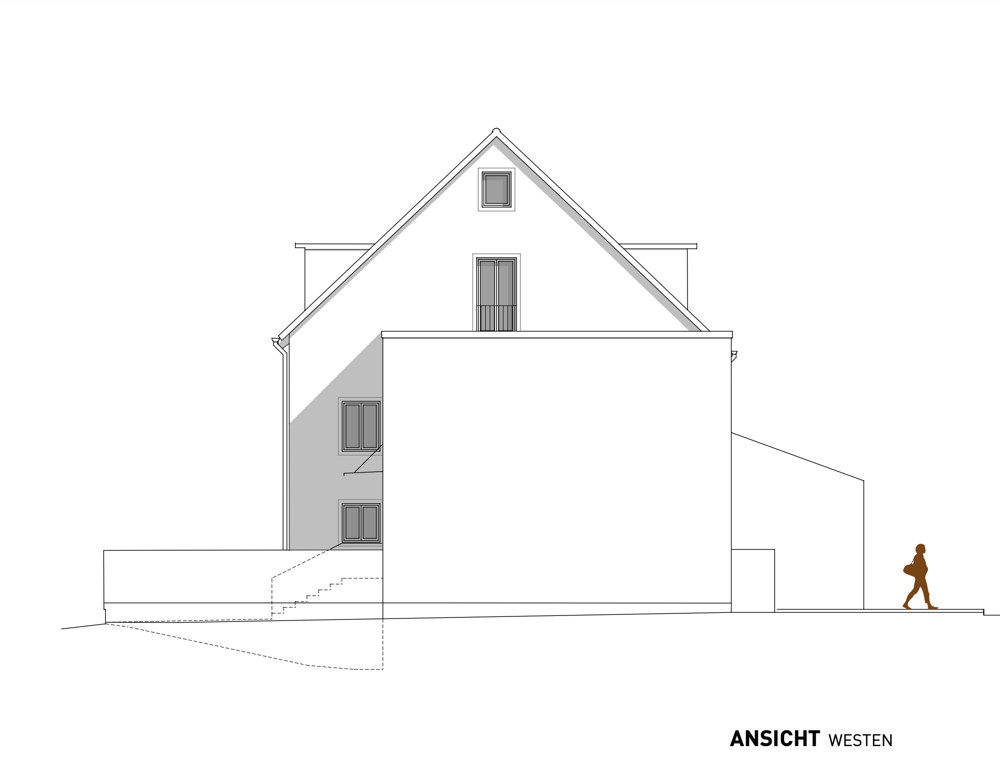 Ansicht Westen Ansicht Westen