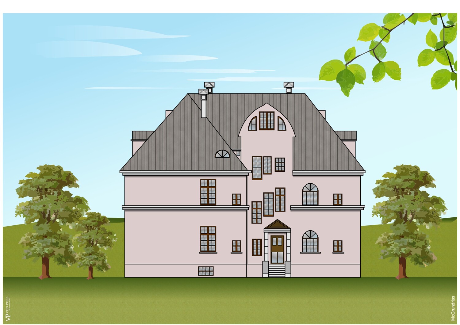 Außenansicht Villa Süden