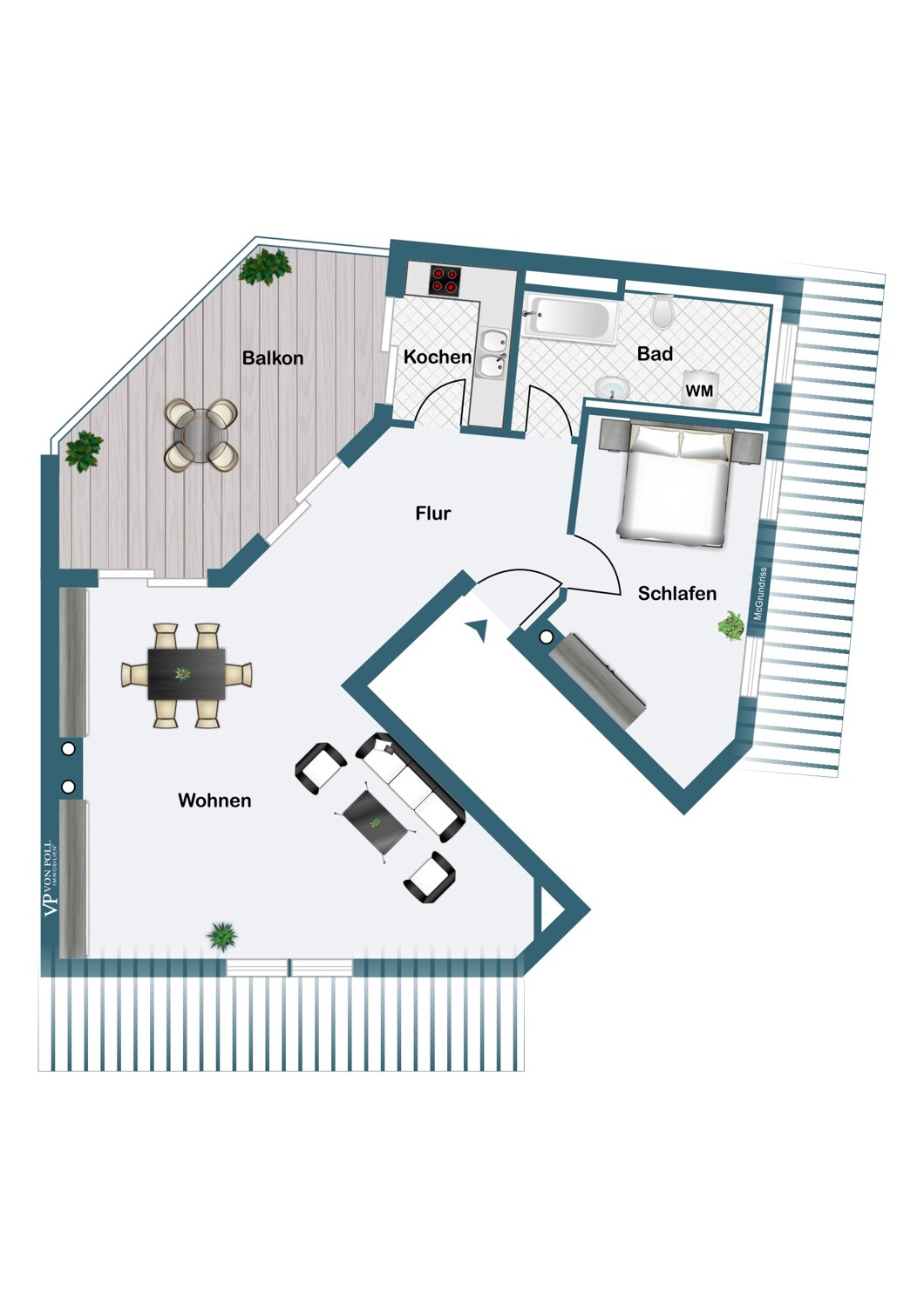 Grundriss – 3. Obergeschoss