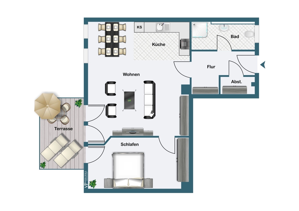 Tolle Wohnung im Magazin am Phoenixsee mit EBK Tolle Wohnung im Magazin am Phoenixsee mit EBK