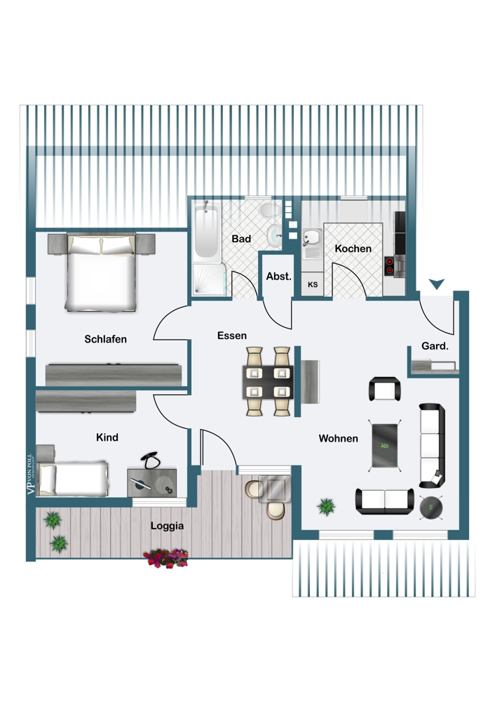 Außergewöhnliche Wohnung in Herdecke