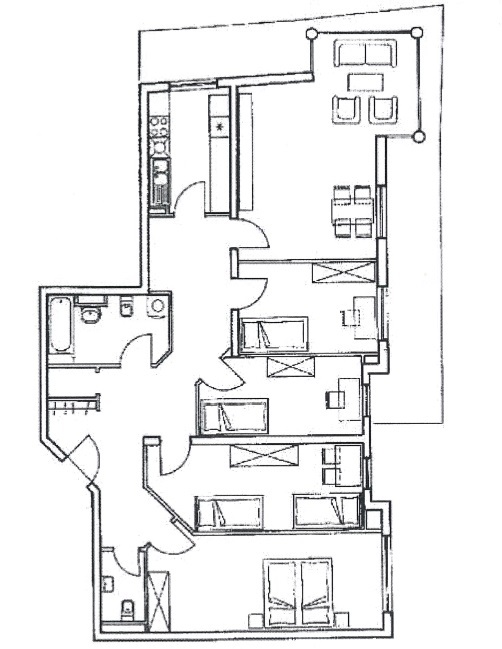 2. Obergeschoss Mitte 2. Obergeschoss Mitte