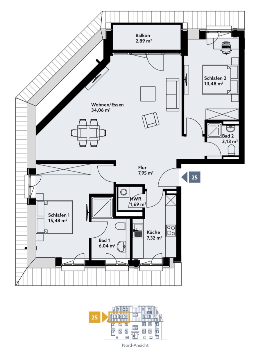 Wohnung Nummer 25