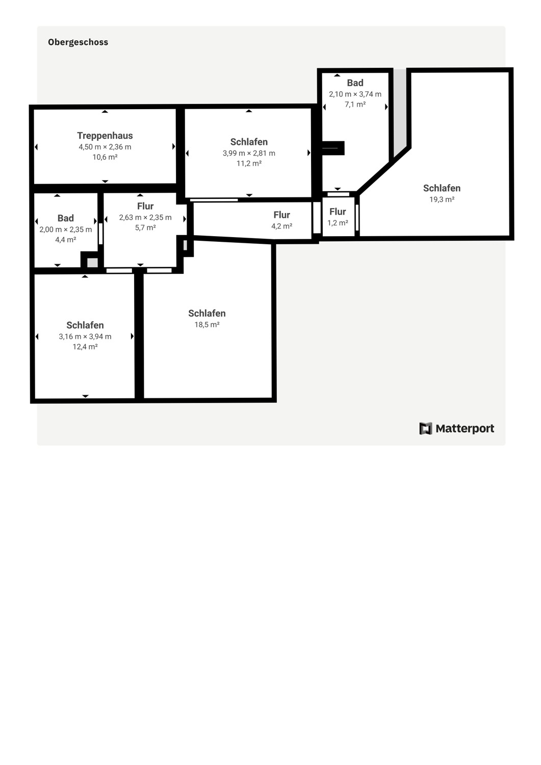 Aktueller Grundriss OG