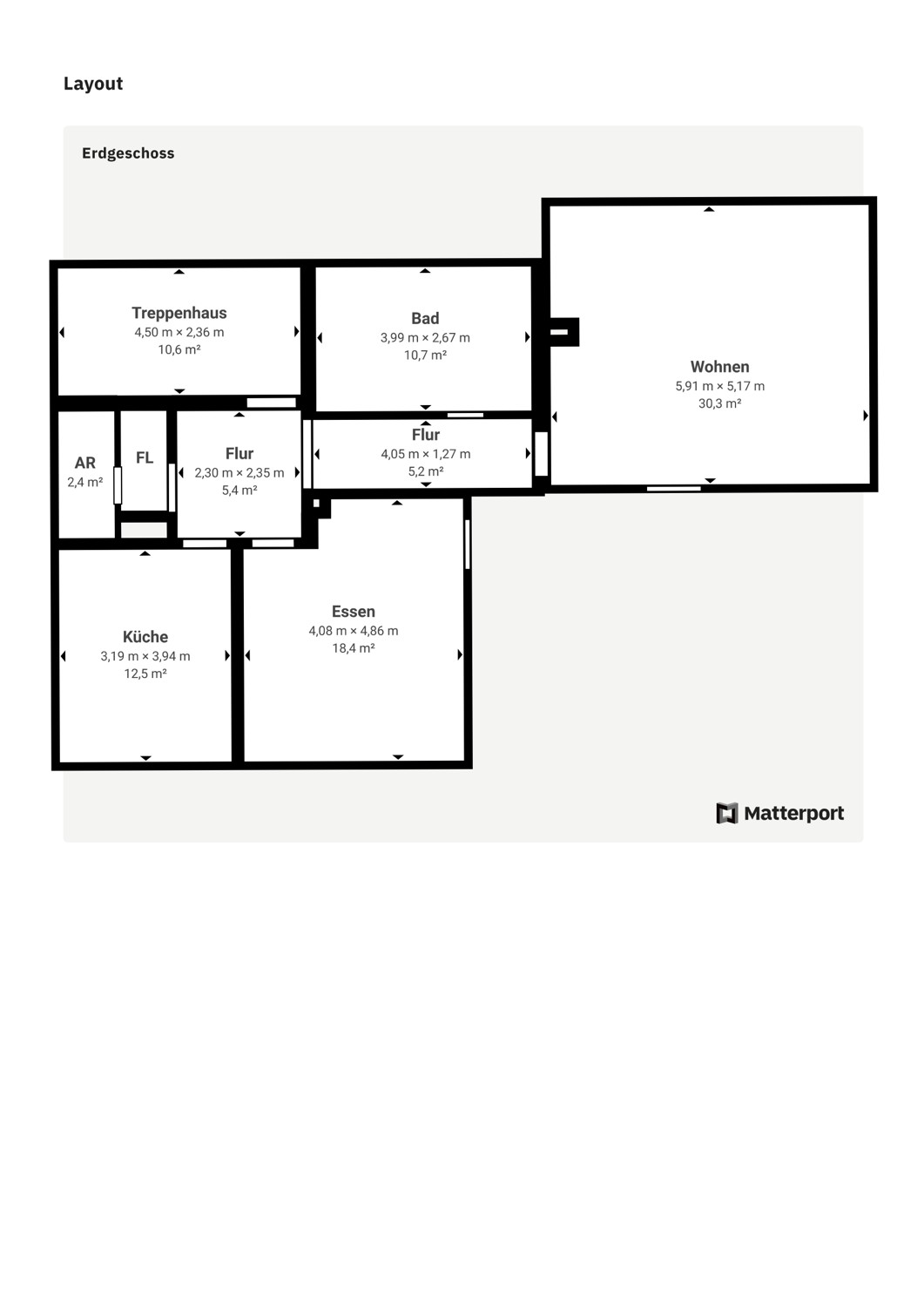 Aktueller Grundriss EG