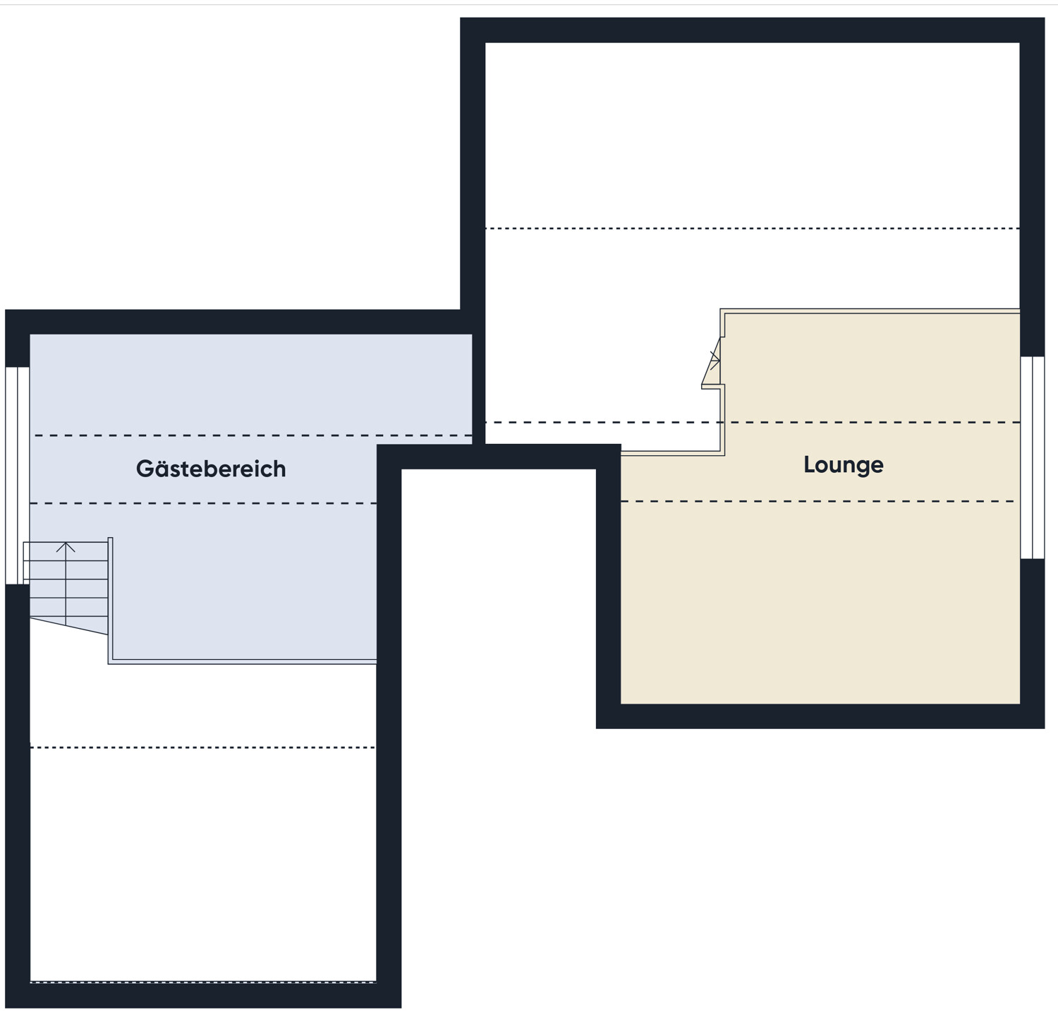 WE 1 - Grundriss Galerie