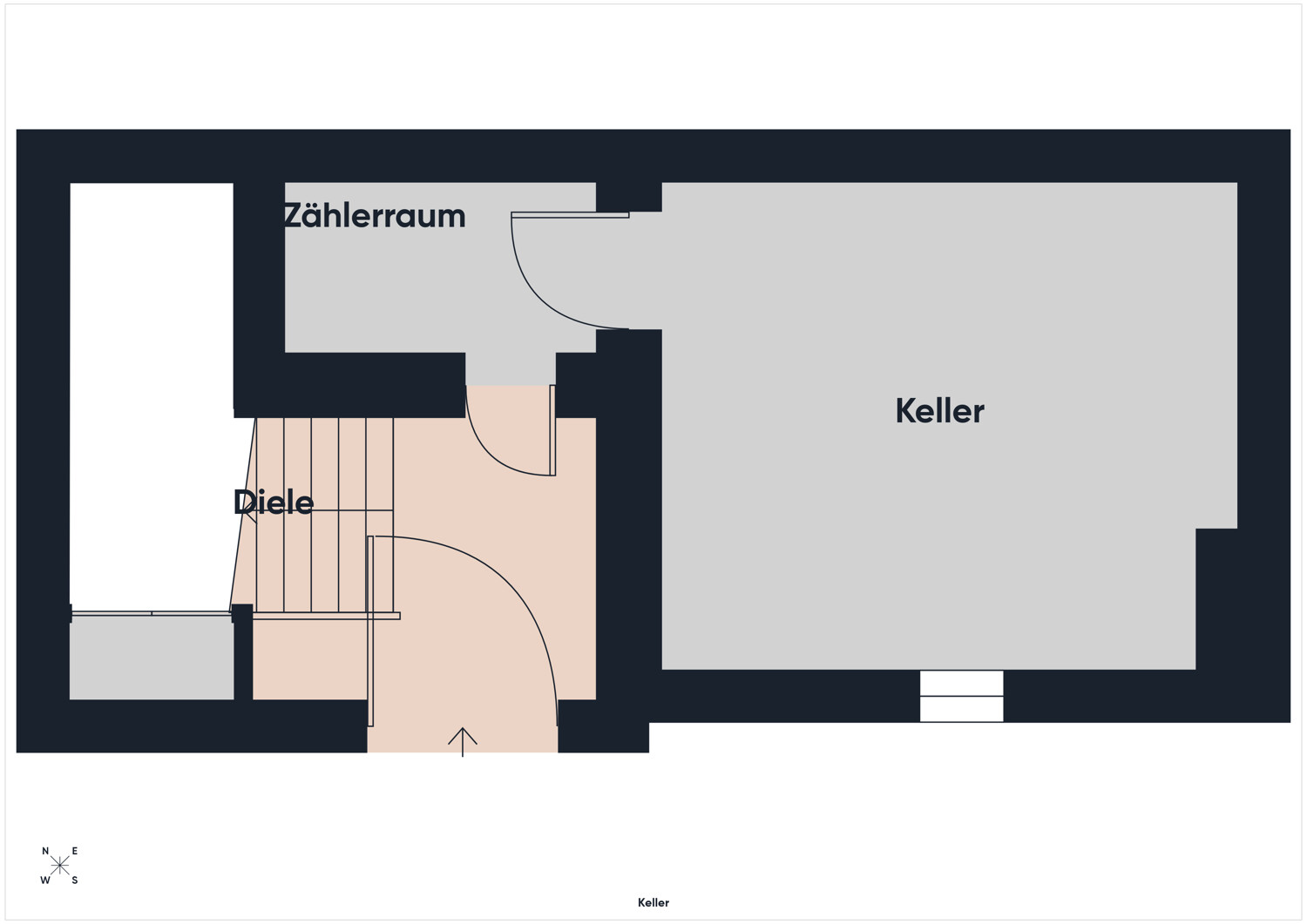 Grundriss Keller