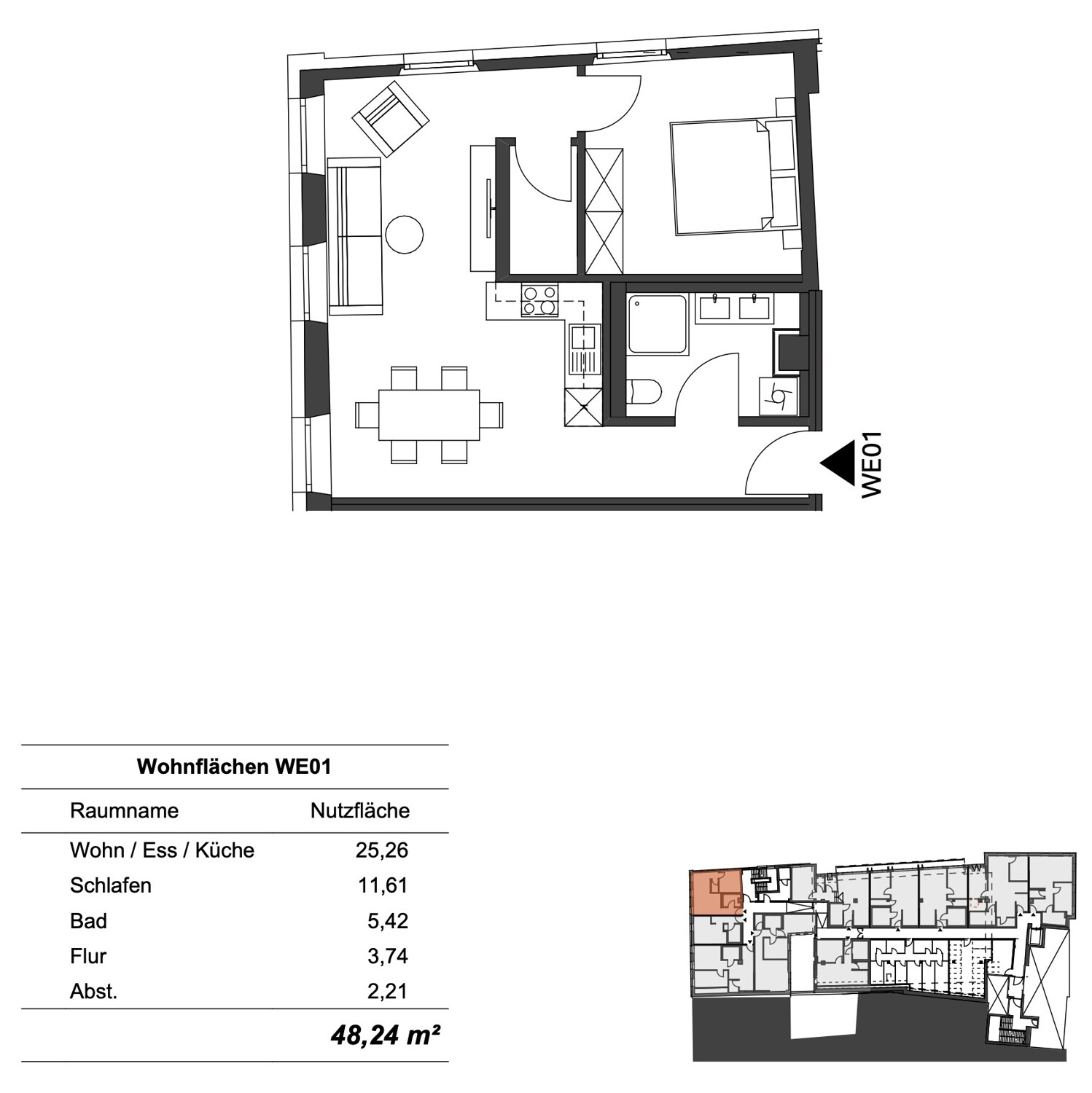 Wohnung 01 - 2. OG