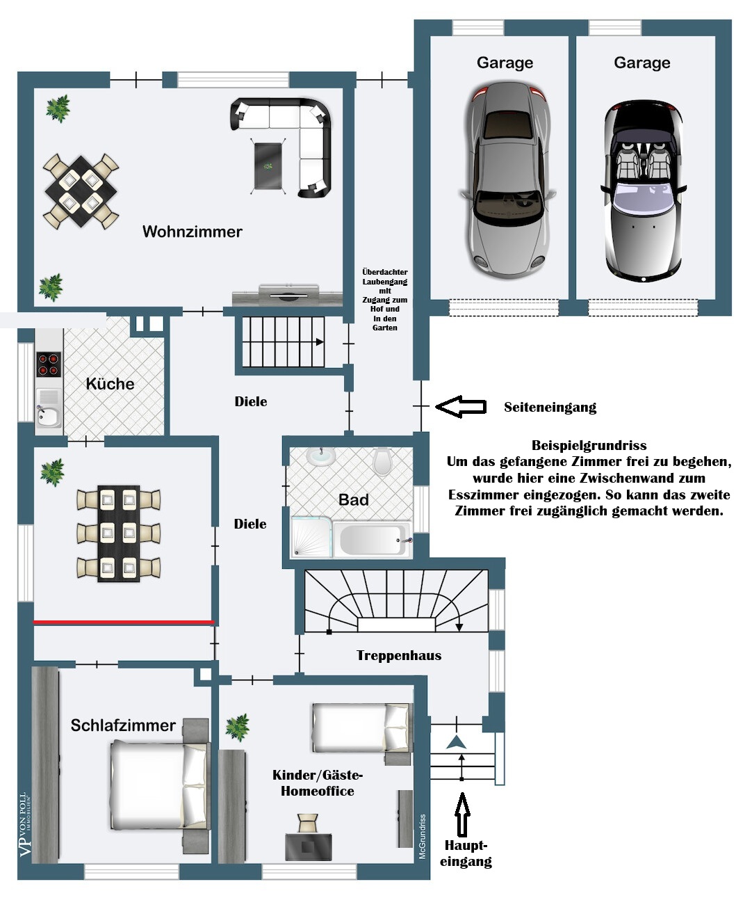 EG Grundriss bearbeitet (Beispiel)