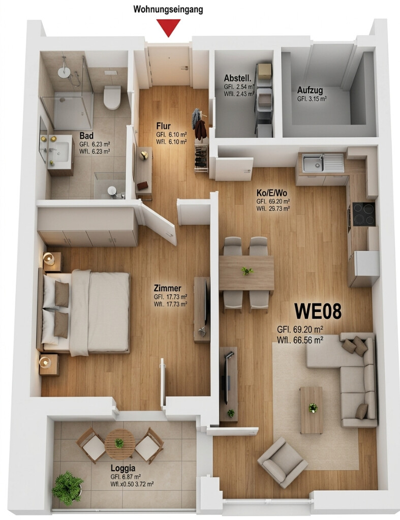 3D Grundriss