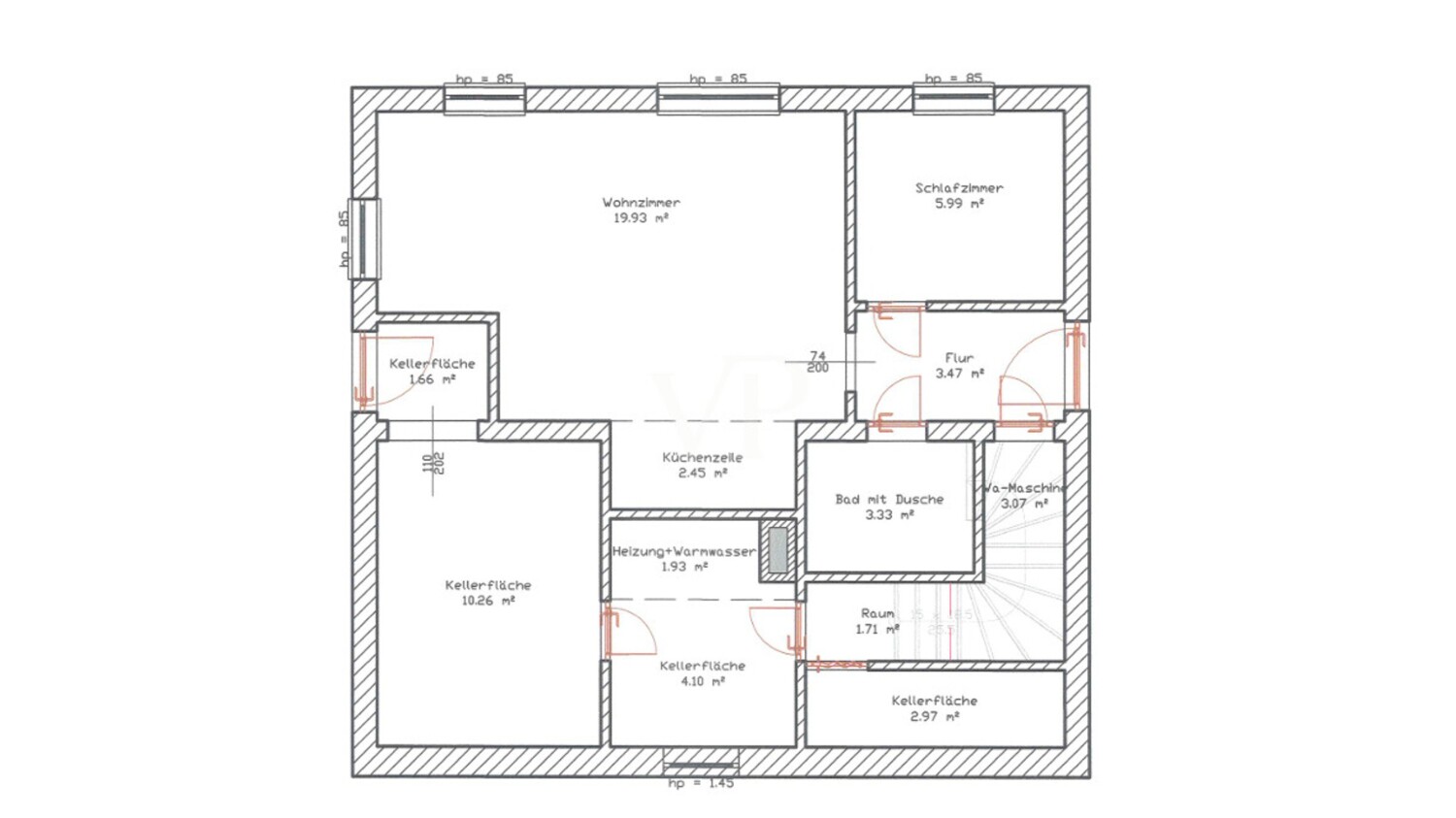 Grundriss KG und ELW