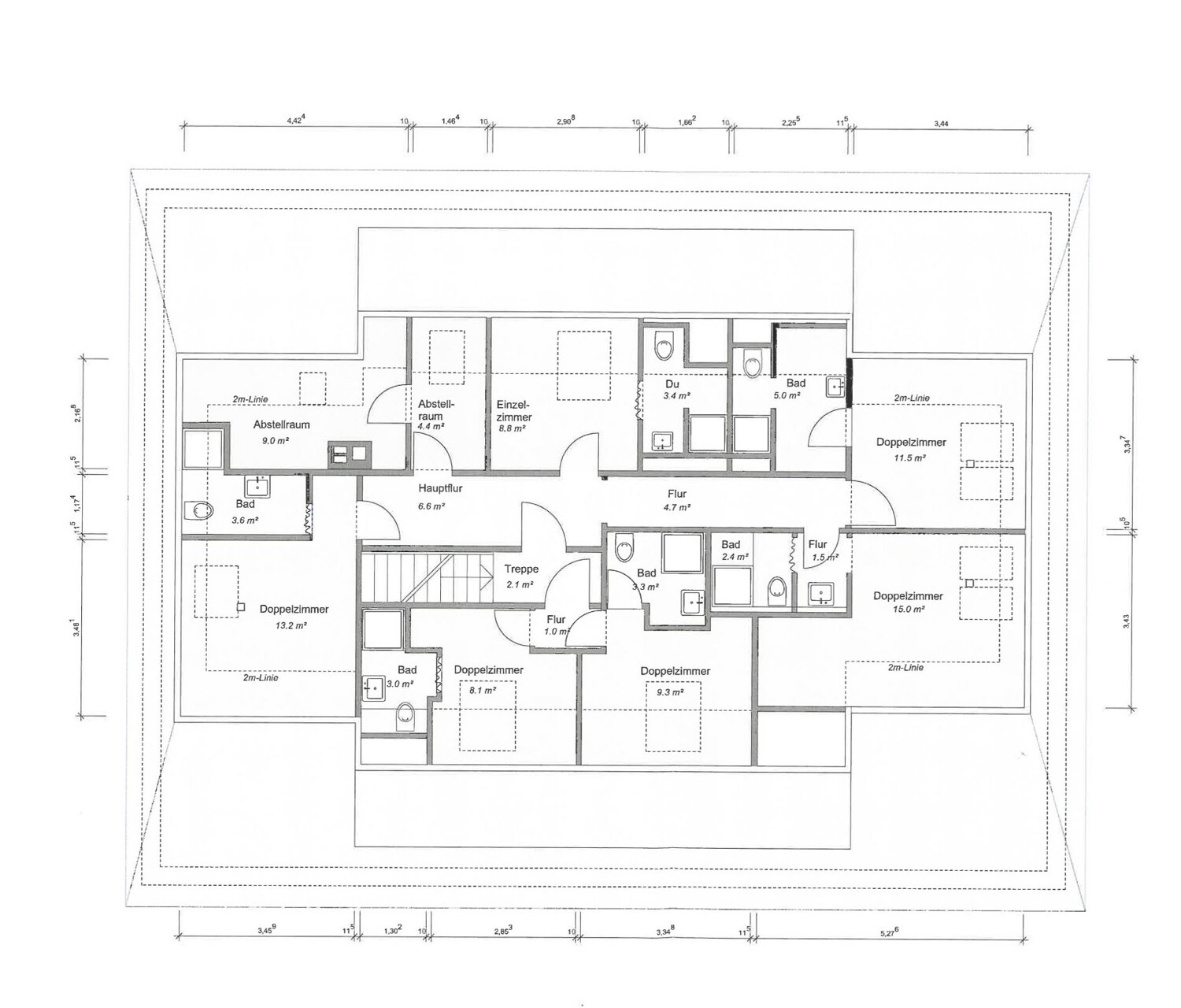 Grundriss Dachgeschoss