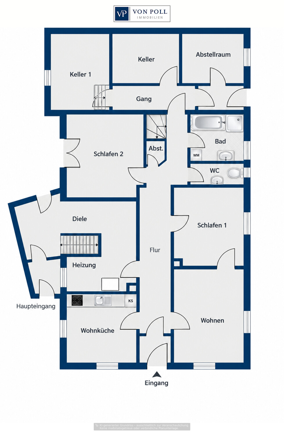 Erdgeschoss Altbau