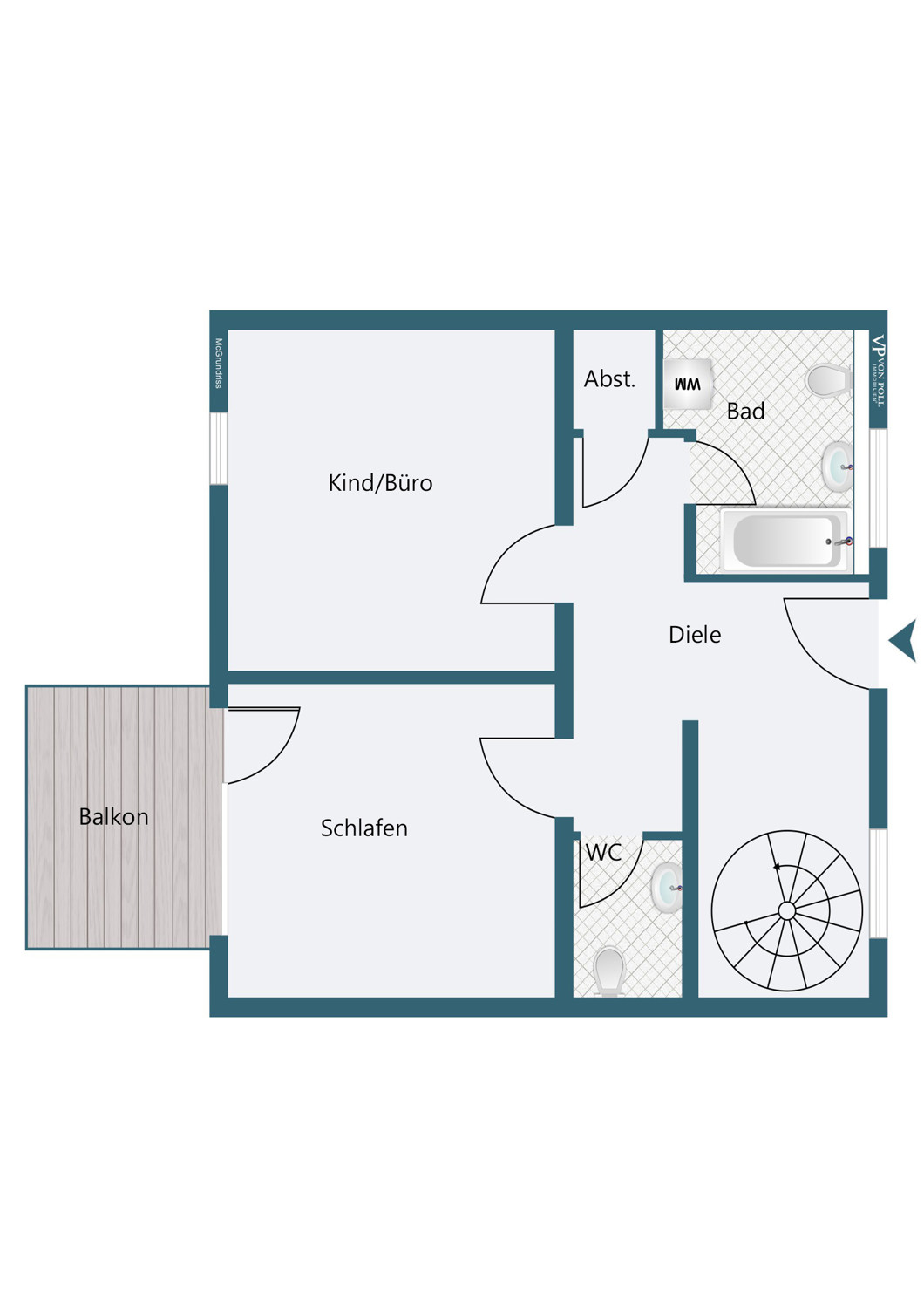Möglicher Grundriss - 2.Obergeschoss Möglicher Grundriss - 2.Obergeschoss