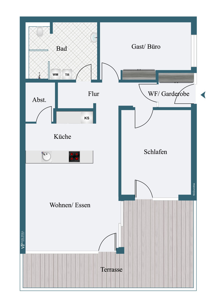 6. Obergeschoss 6. Obergeschoss