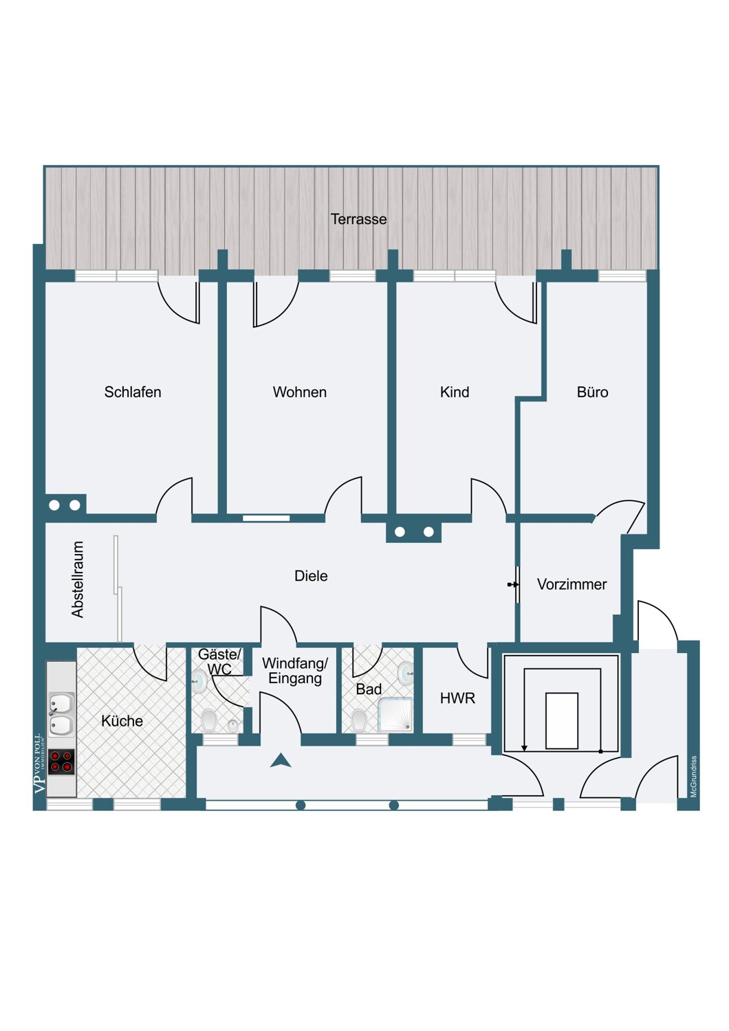 Erdgeschosswohnung nach Umbau