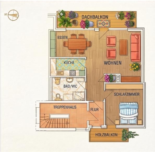 Grundriss Dachgeschoss