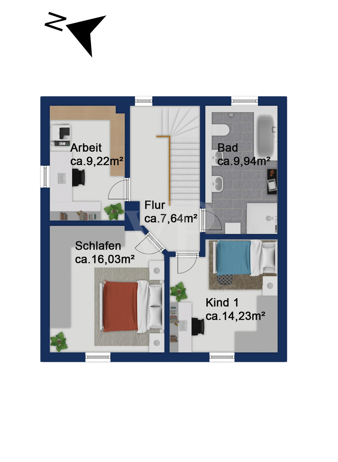 Grundriss Obergeschoss Grundriss Obergeschoss