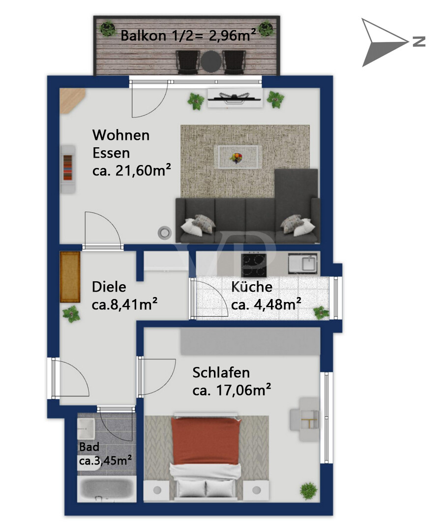 Grundriss Erdgeschoss
