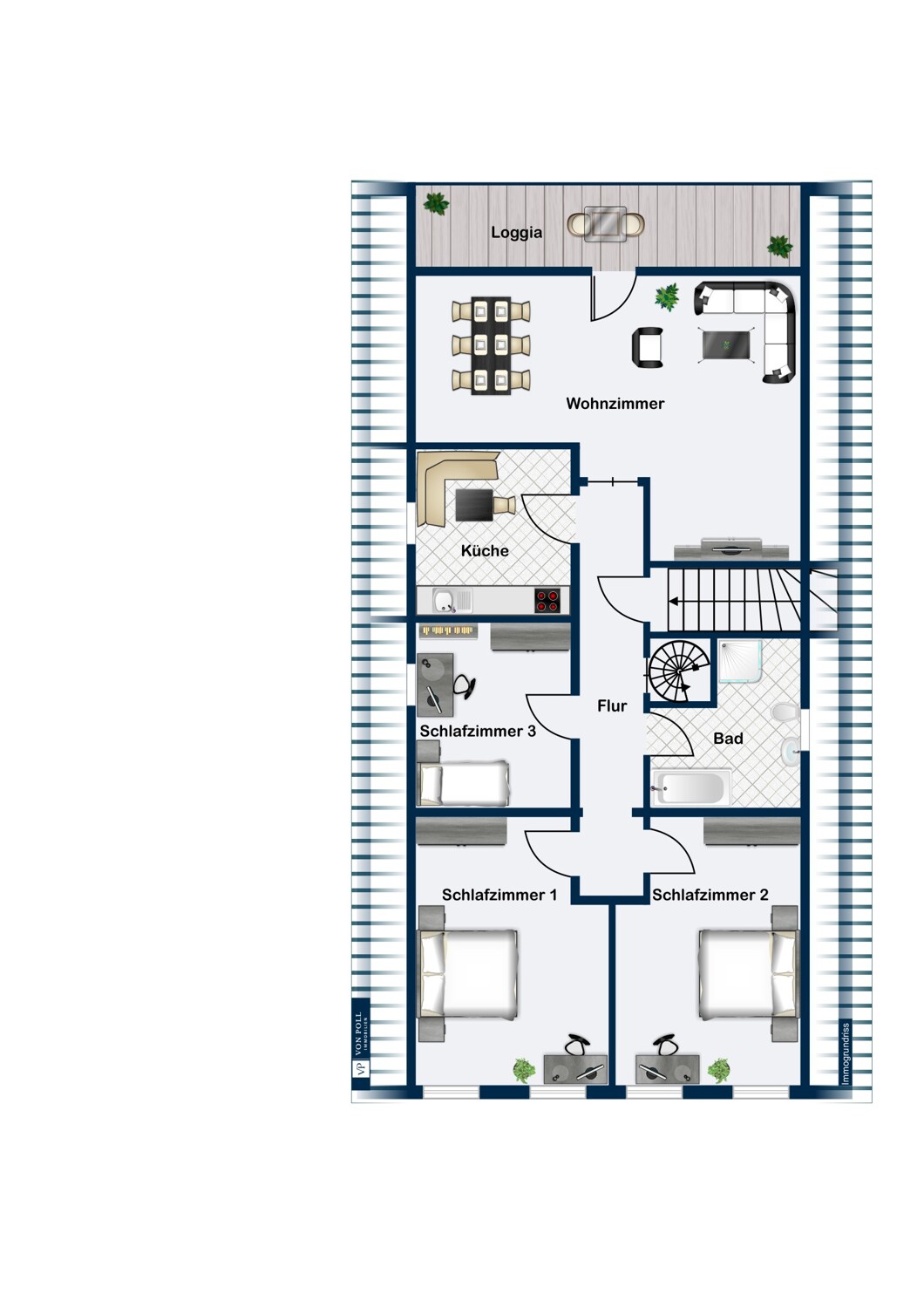 Grundriss Dachgeschoss