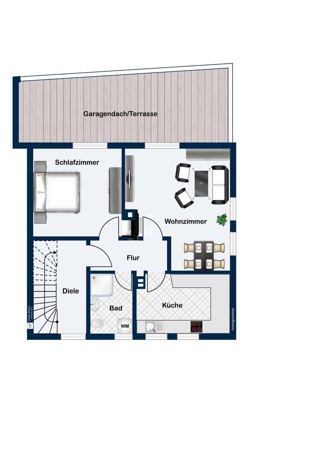 Grundriss 1. Obergeschoss