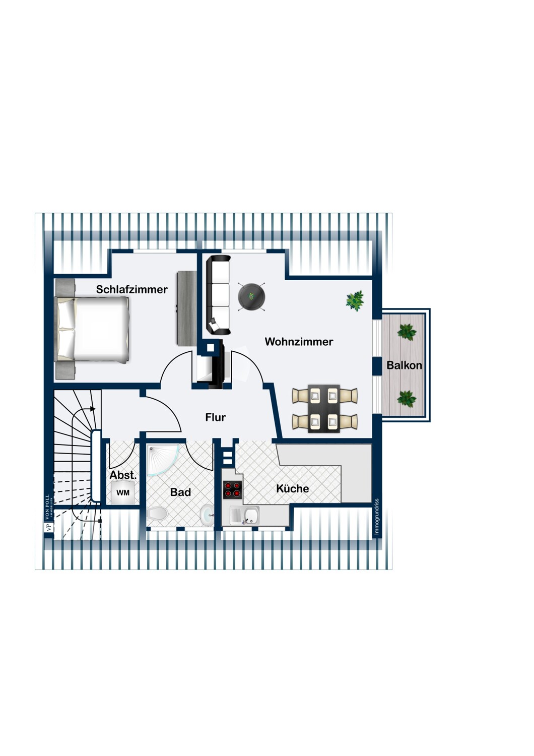 Grundriss Dachgeschoss