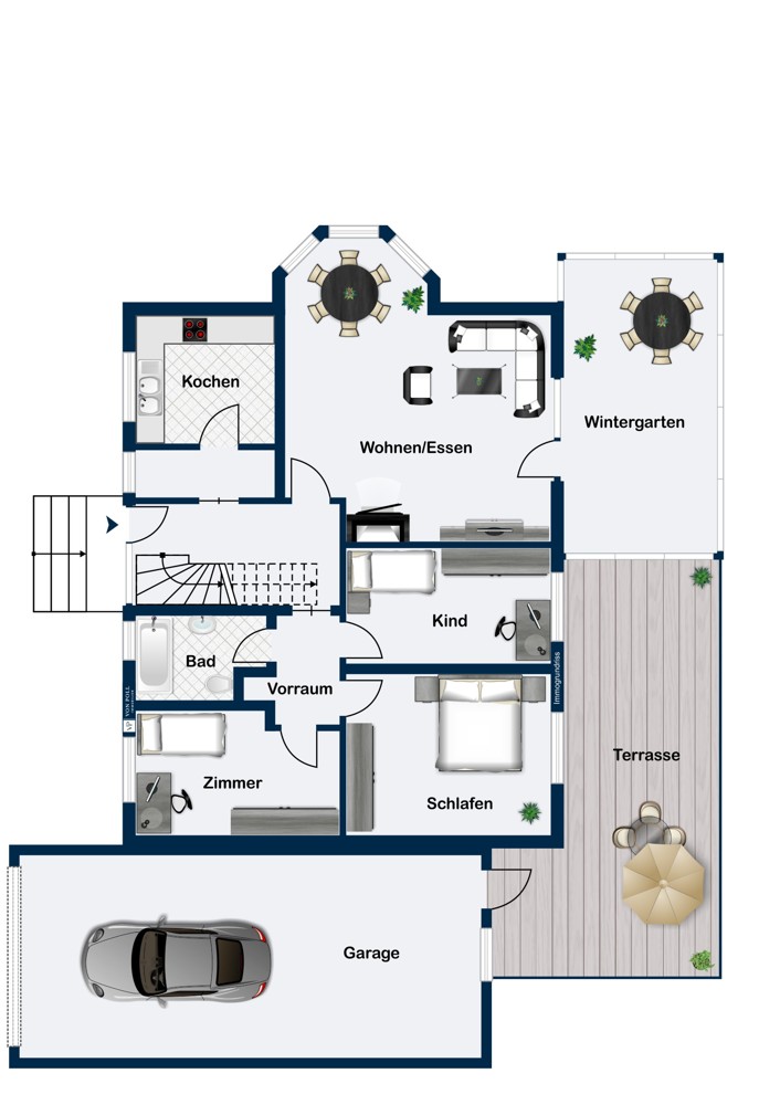 Vorderhaus EG Vorderhaus EG